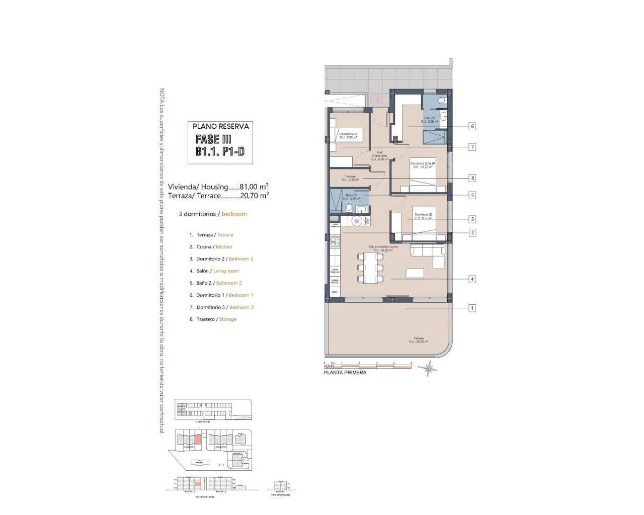 Nueva construcción  - Apartamentos - Los Alcazares - La Serena Golf