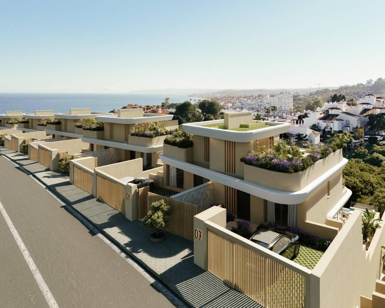 Nueva construcción  - Semidetached - Estepona - Seghers