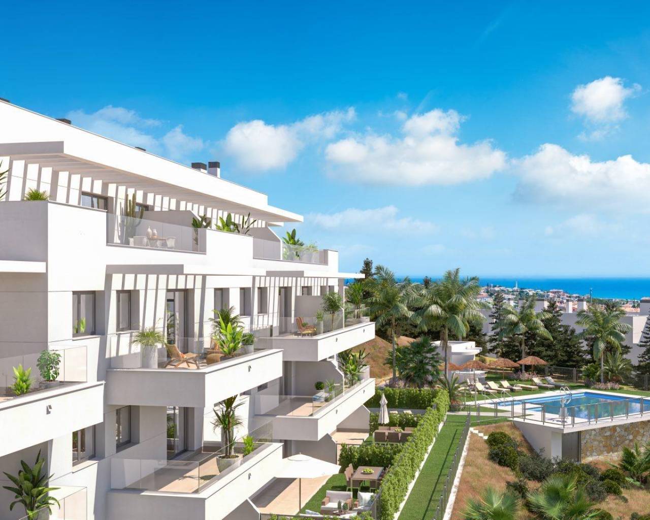 Nueva construcción  - Ground floor apartment - Mijas - El Chaparral