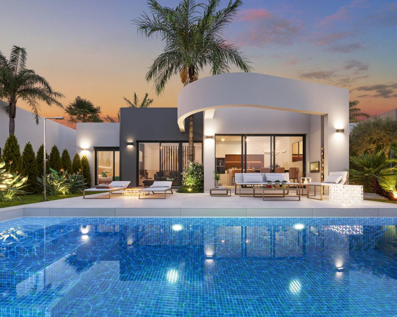 Nueva construcción  - Villas - Los Alcazares - Serena Golf