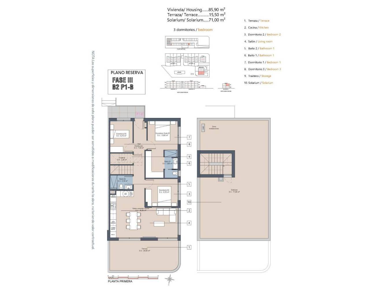 Nueva construcción  - Adosado / Bungalow - Los Alcazares - La Serena Golf
