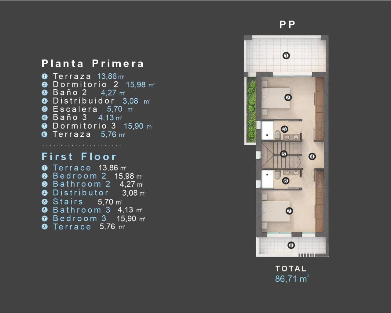 Nueva construcción  - Villas - Orihuela Costa - Las Filipinas