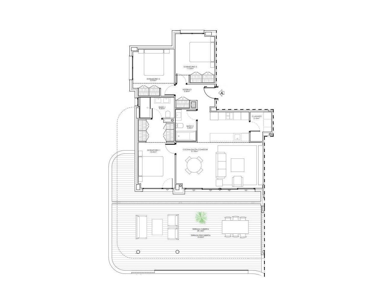 Nueva construcción  - Apartamentos - Estepona - Arroyo En medio