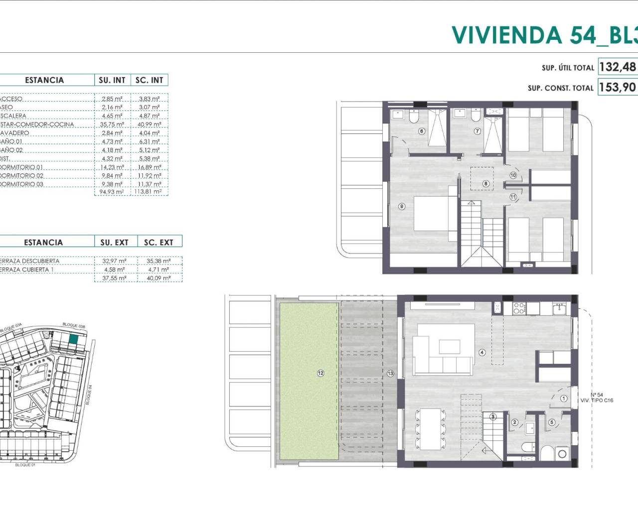 Nueva construcción  - Apartamentos - Monforte del Cid - Alenda Golf