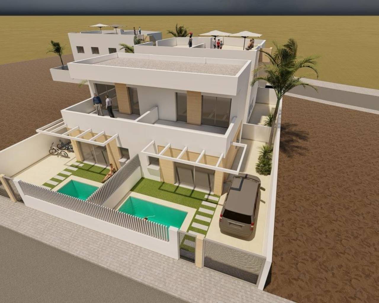 Nueva construcción  - Villas - Puerto de Mazarron - Mar De Plata