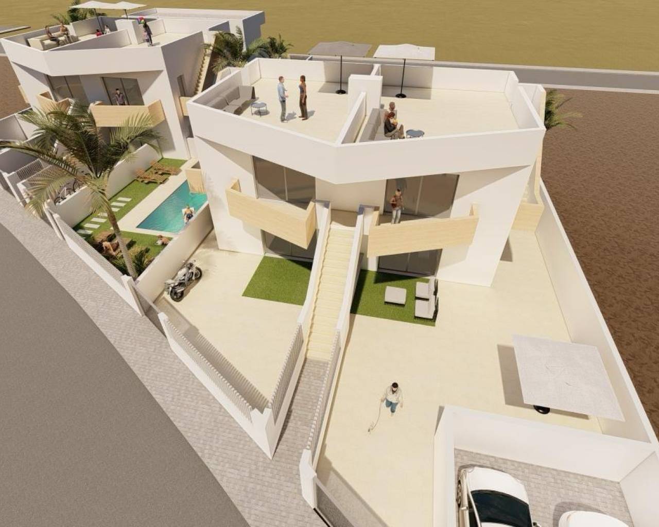 Nueva construcción  - Villas - Puerto de Mazarron - Mar De Plata
