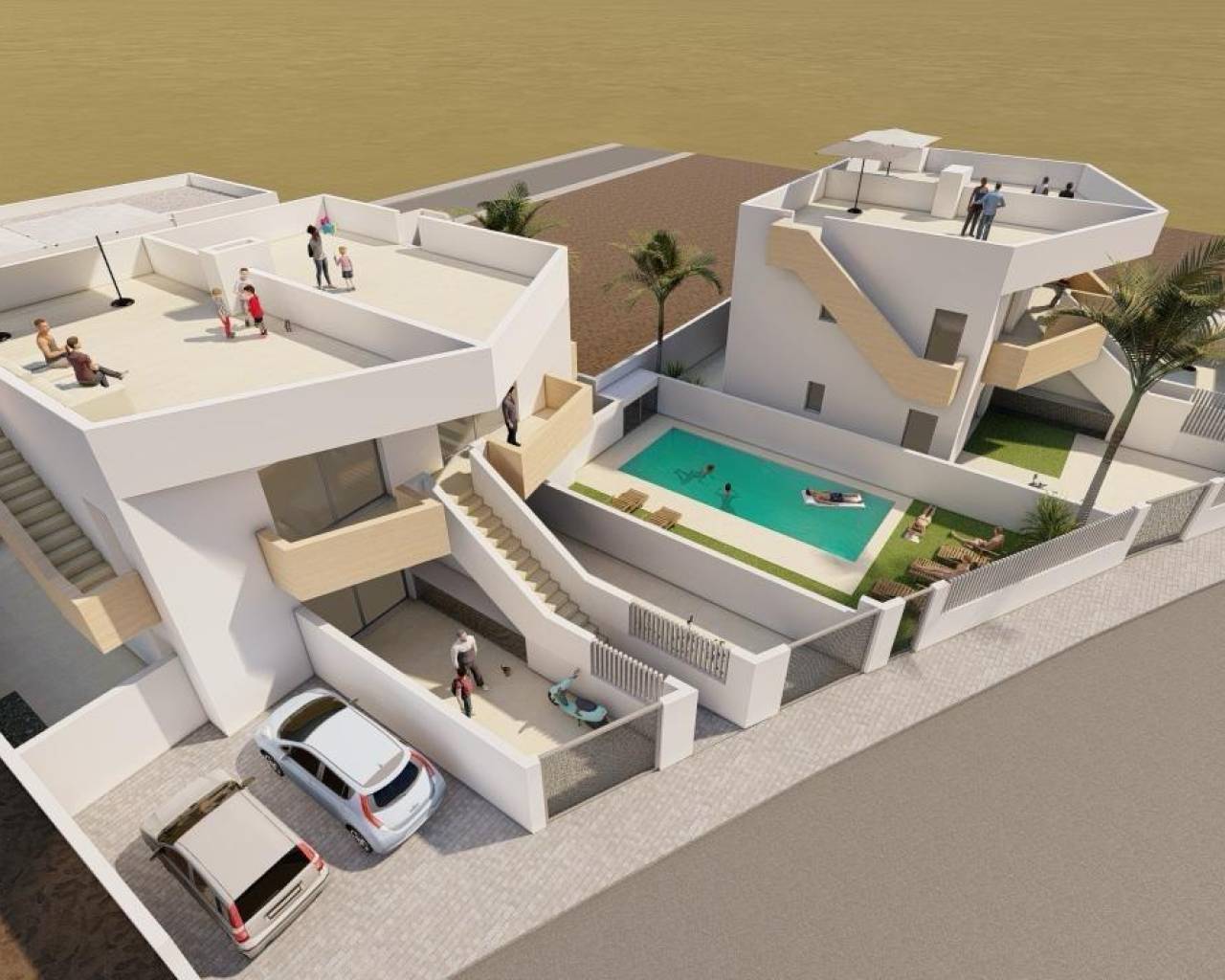 Nueva construcción  - Villas - Puerto de Mazarron - Mar De Plata