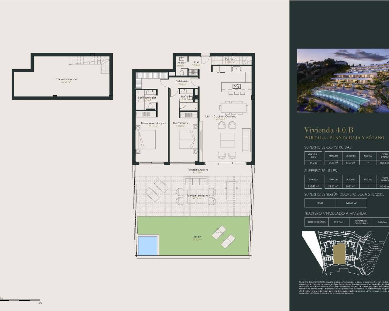 Nueva construcción  - Ground floor apartment - Benahavís - Urb. Puerto del Almendro