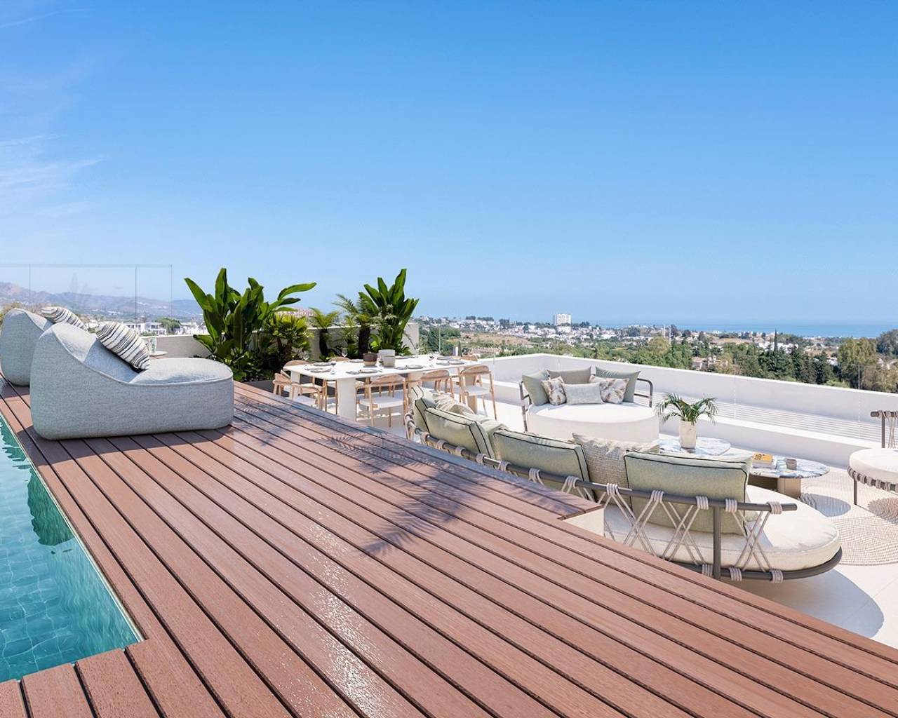 Nueva construcción  - Ground floor apartment - Benahavís - Urb. Puerto del Almendro