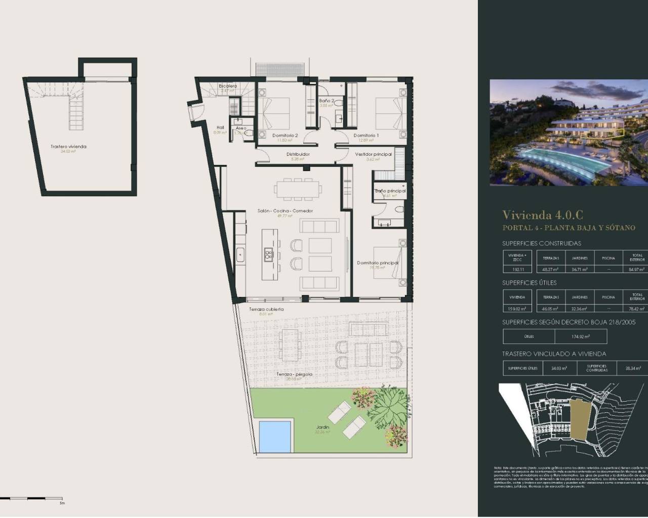 Nueva construcción  - Ground floor apartment - Benahavís - Urb. Puerto del Almendro
