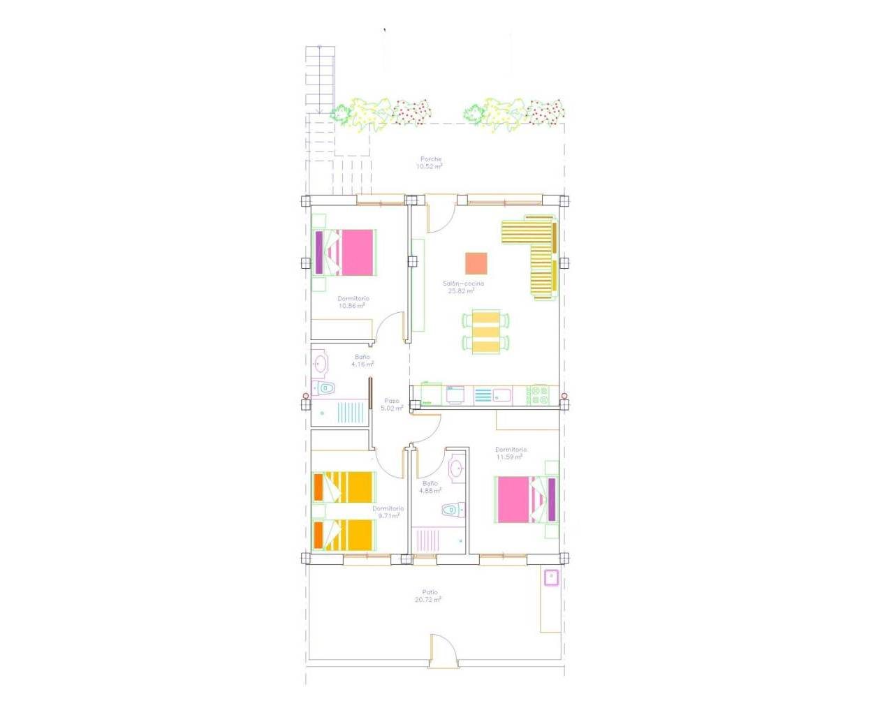 Nueva construcción  - Adosado / Bungalow - San Javier - pueblo