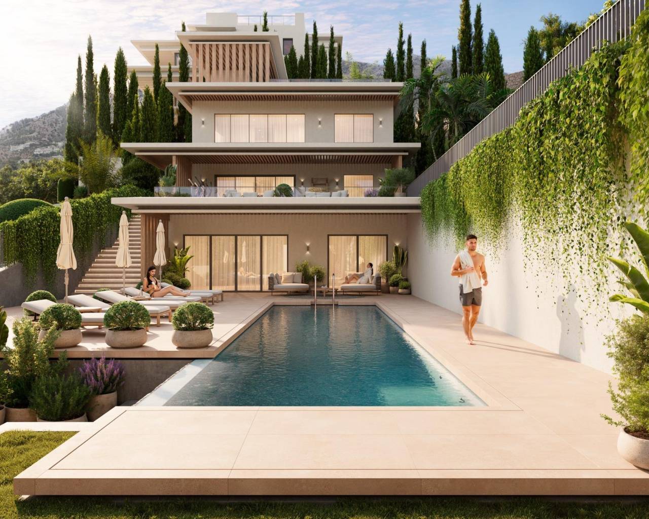 Nueva construcción  - Adosado / Bungalow - Mijas - Urb. Buenavista