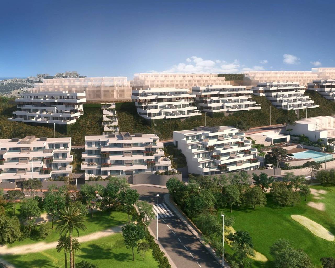 New Build - Apartments - Mijas - La Noria Golf