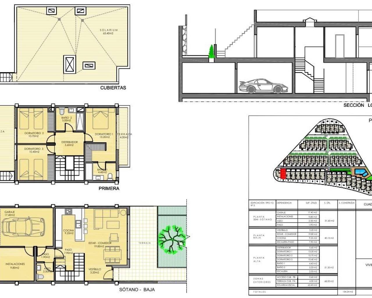 Nueva construcción  - Villas - Monforte del Cid - Alenda Golf