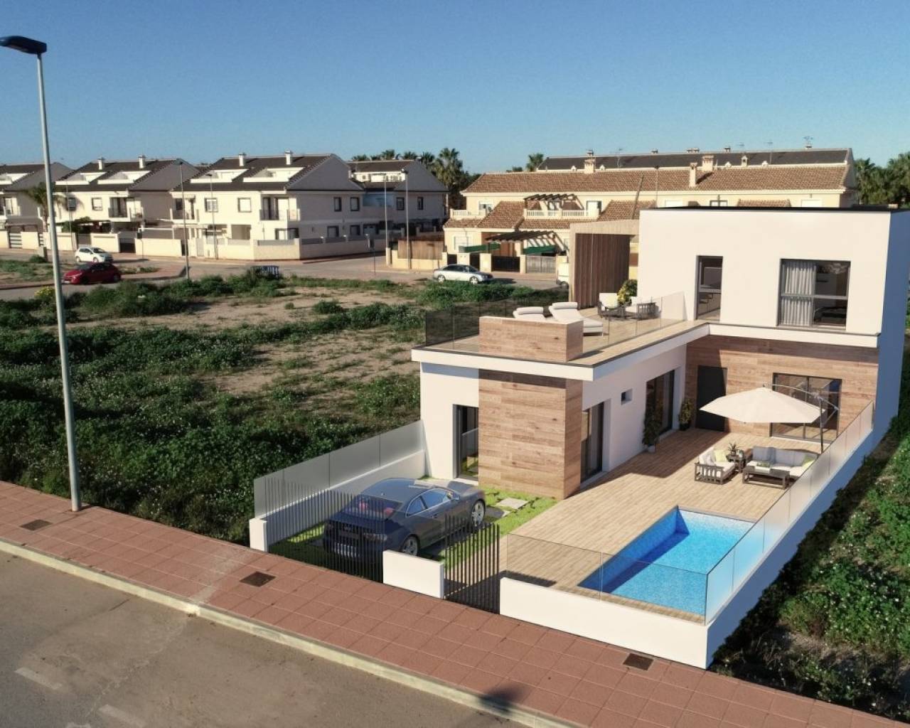 Nueva construcción  - Adosado / Bungalow - San Javier - Parque del doce
