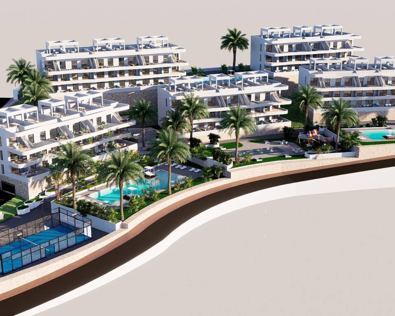 Nueva construcción  - Apartamentos - Finestrat - Puig Campana Golf