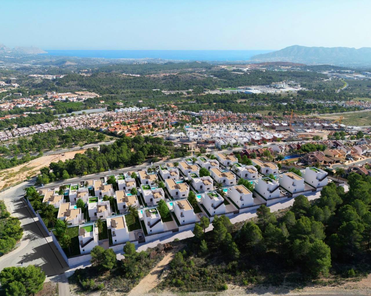 Nueva construcción  - Villas - Polop - Polop Hills