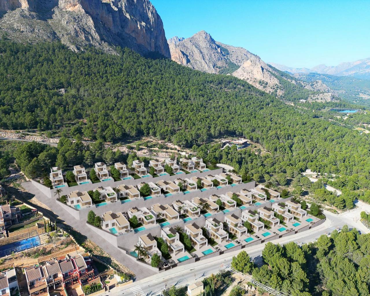 Nueva construcción  - Villas - Polop - Polop Hills