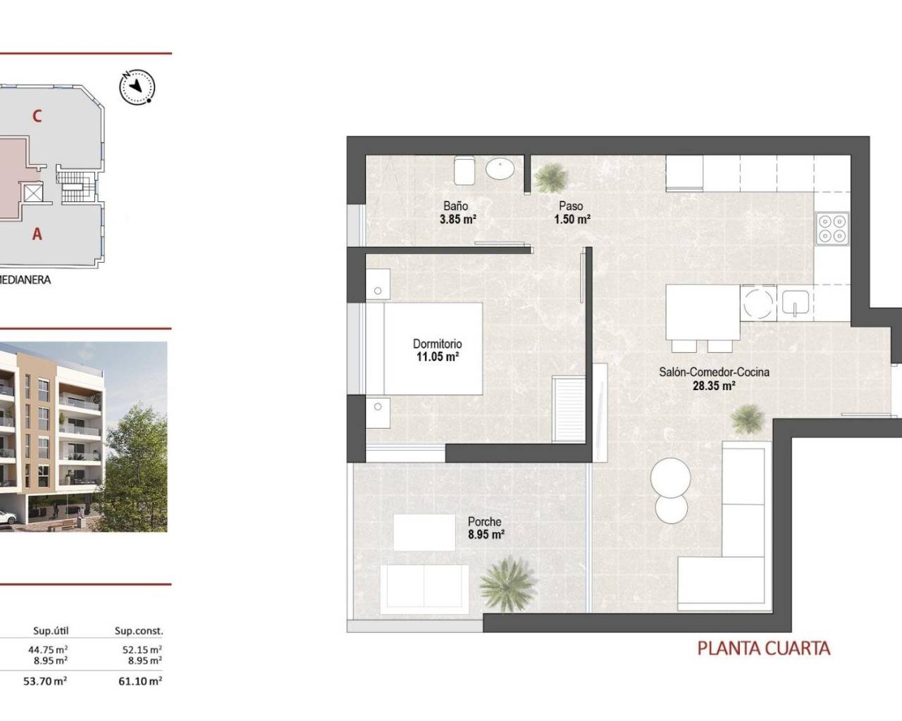 Nouvelle construction - Appartements - San Pedro del Pinatar - Lo Pagan