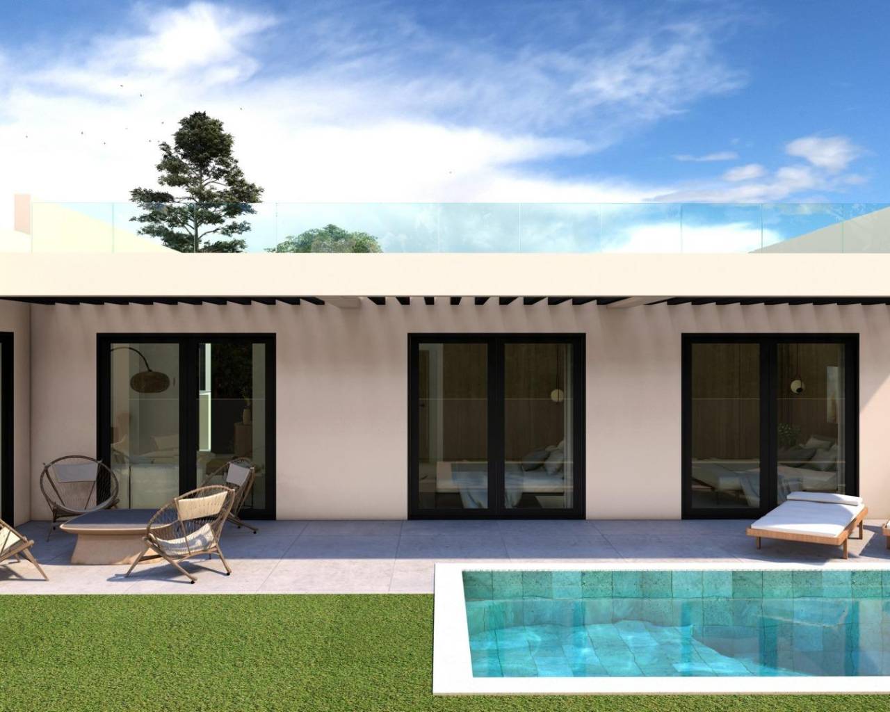 Nueva construcción  - Villas - Finestrat - Golf Bahia