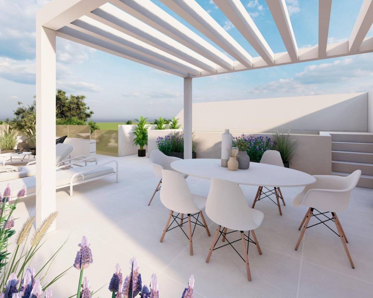 New Build - Bungalow  / Townhouse - Pilar de La Horadada - pueblo