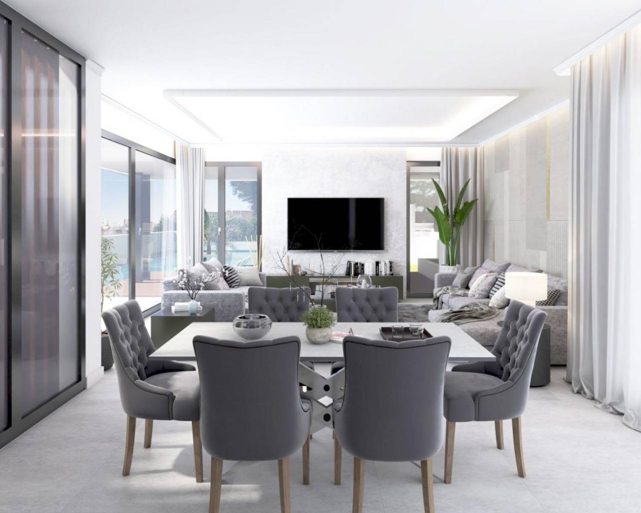 Nueva construcción  - Villas - Fuengirola - Las Lomas del Higueron