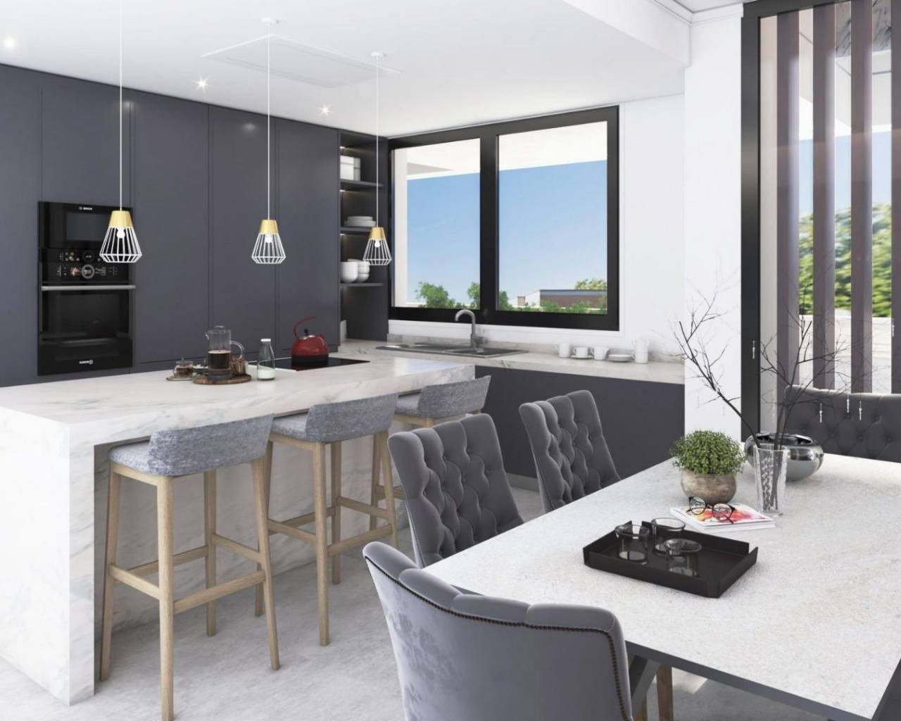 Nueva construcción  - Villas - Fuengirola - Las Lomas del Higueron