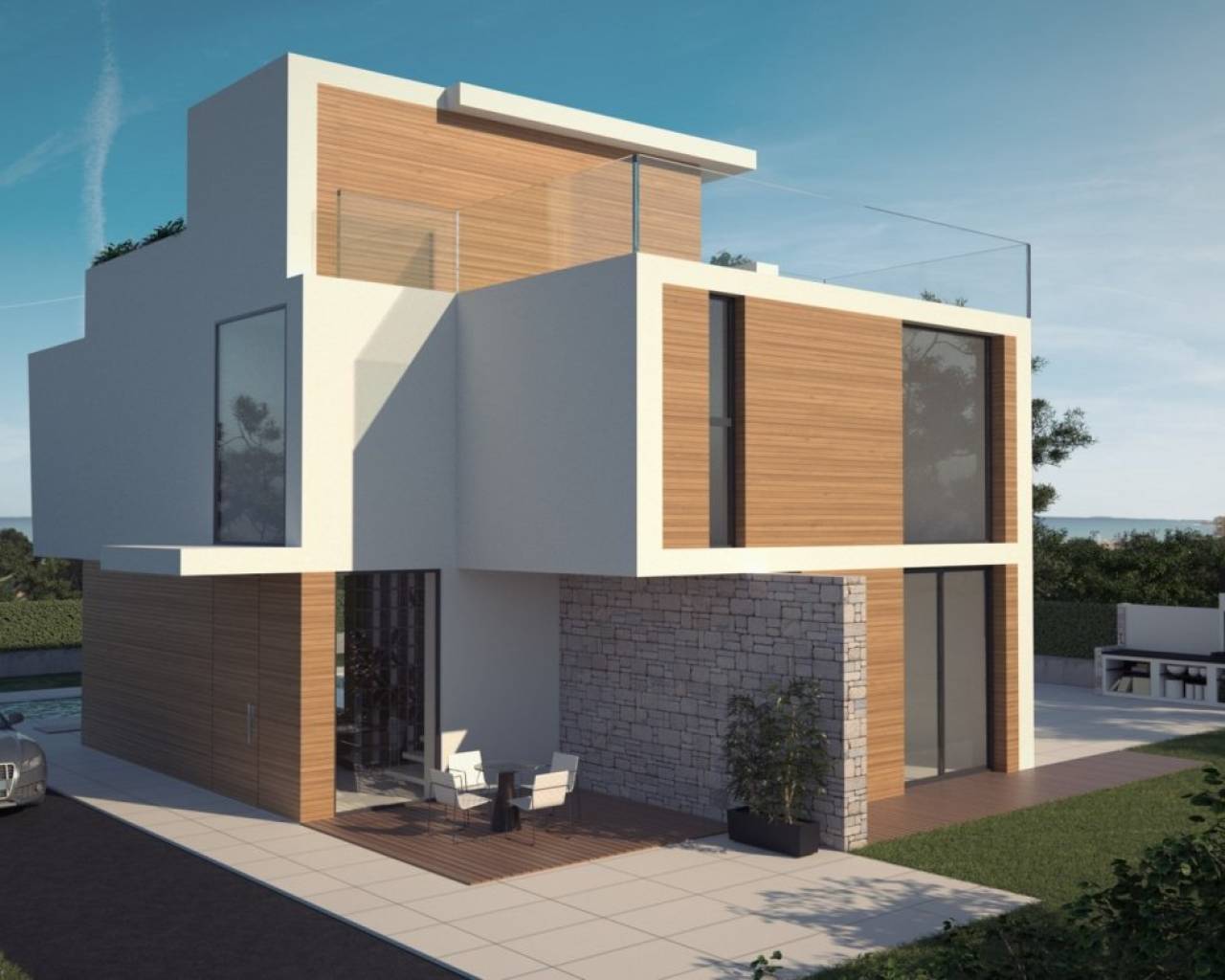 Nueva construcción  - Villas - Orihuela Costa - Campoamor