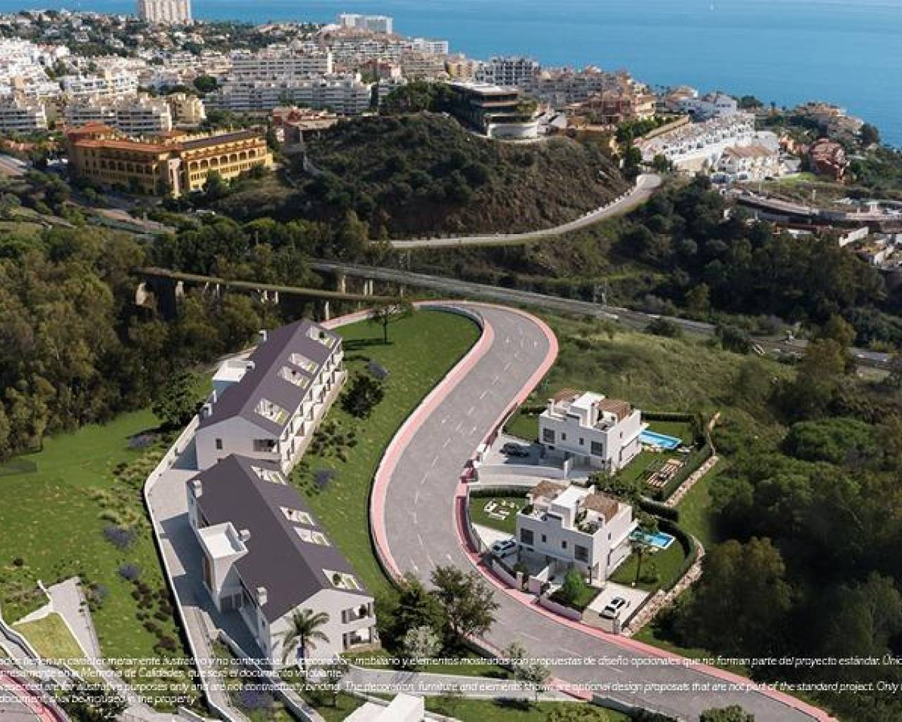 Nueva construcción  - Villas - Benalmádena - Torremuelle