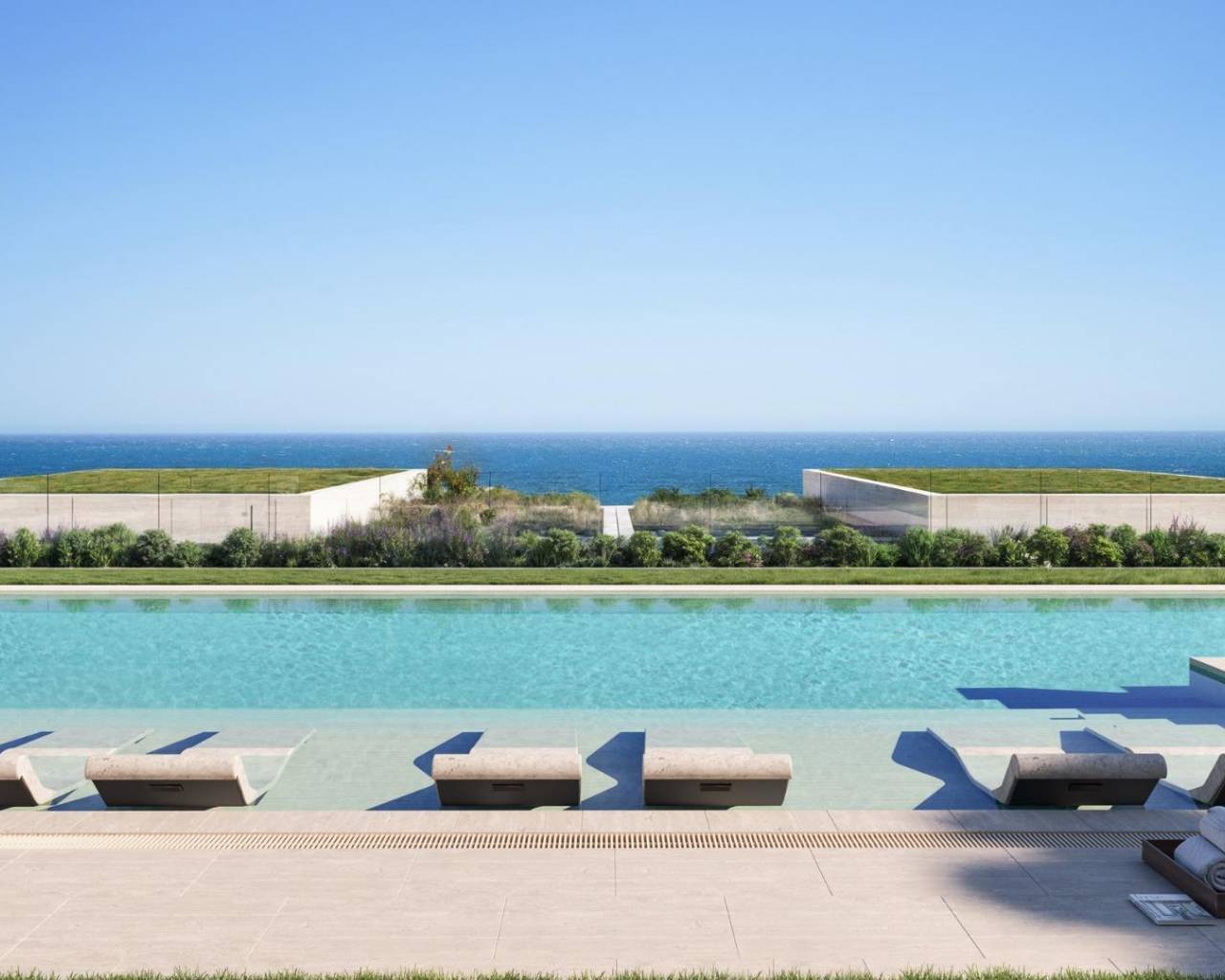 Nueva construcción  - Apartamentos - Manilva - Playa de la chullera