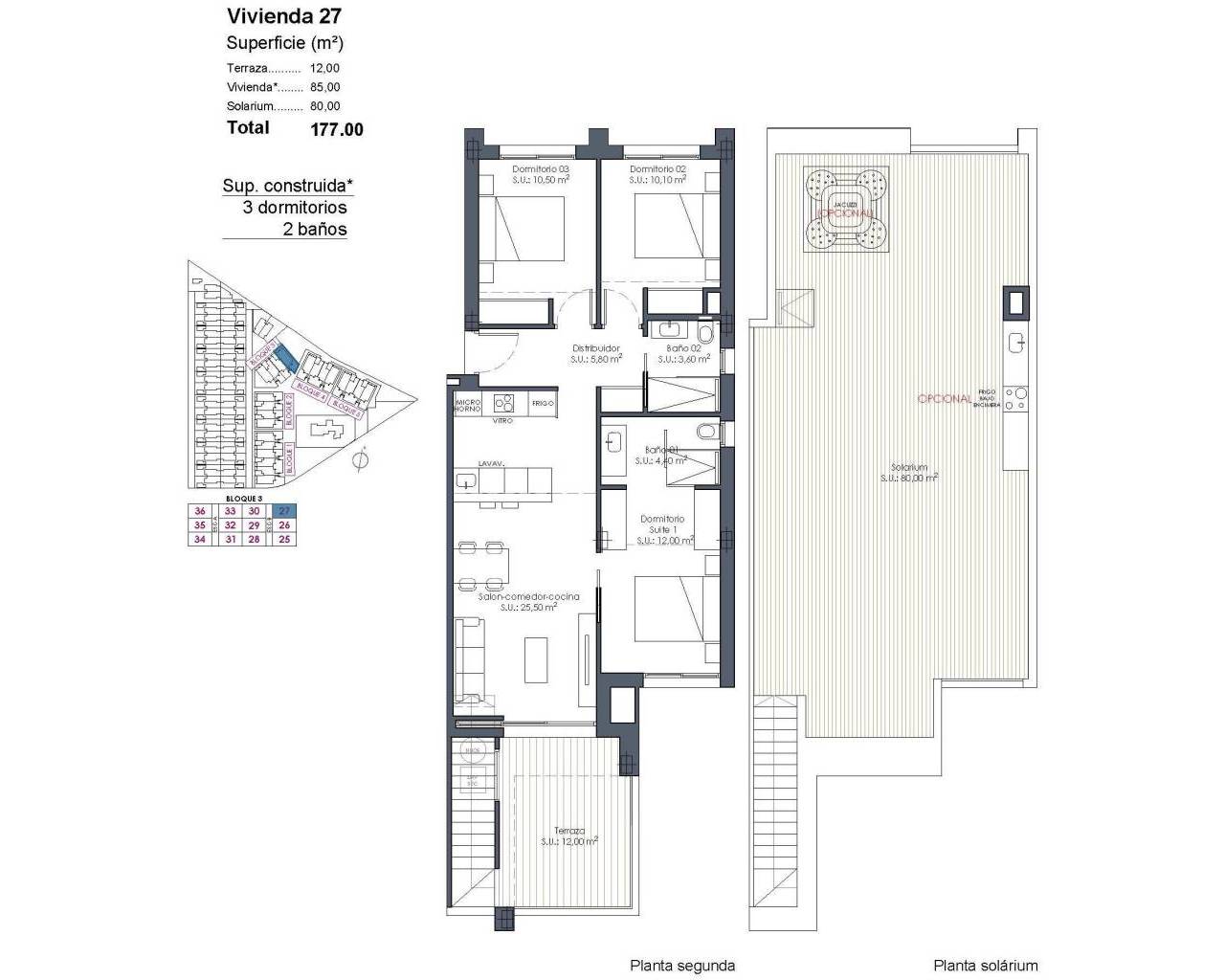 Nueva construcción  - Apartamentos - Los Alcazares - Serena Golf