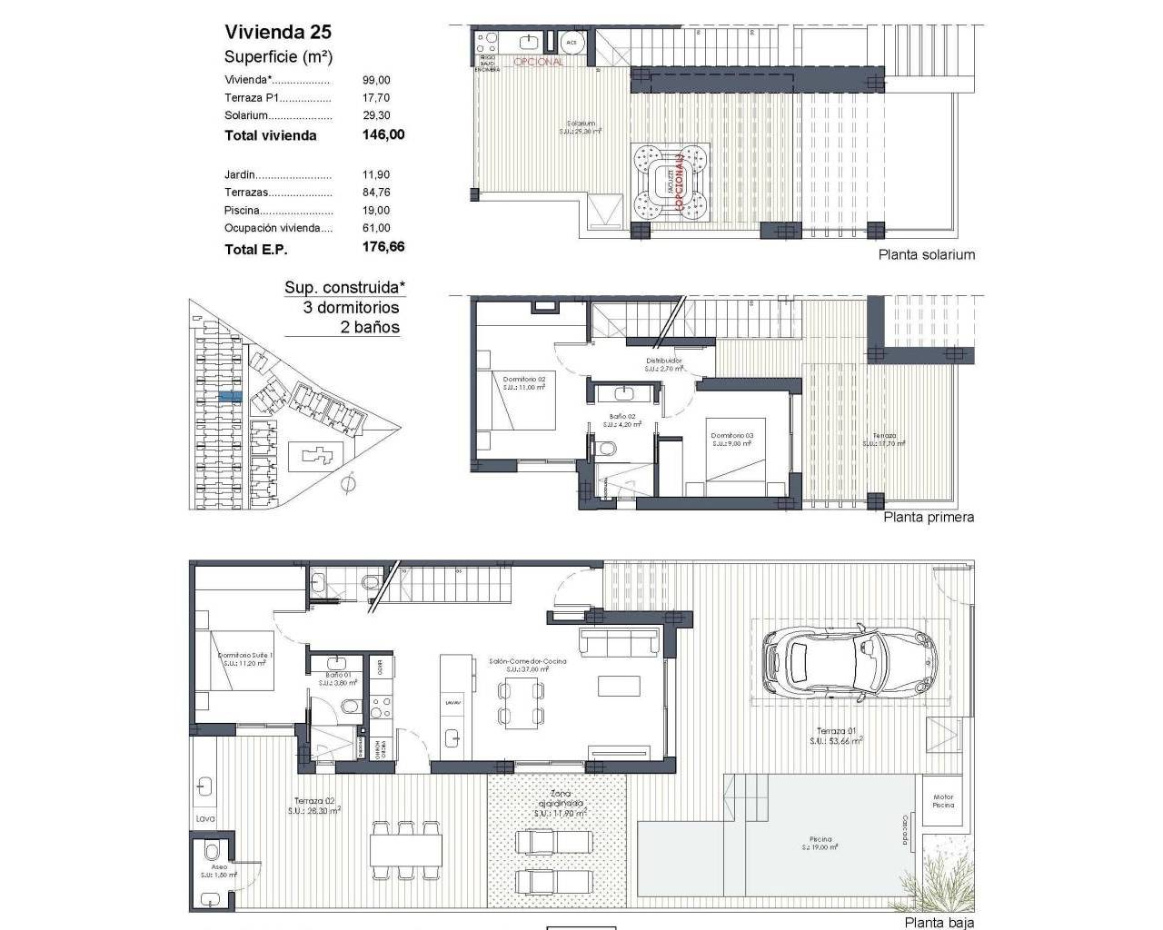 Nueva construcción  - Apartamentos - Los Alcazares - Serena Golf