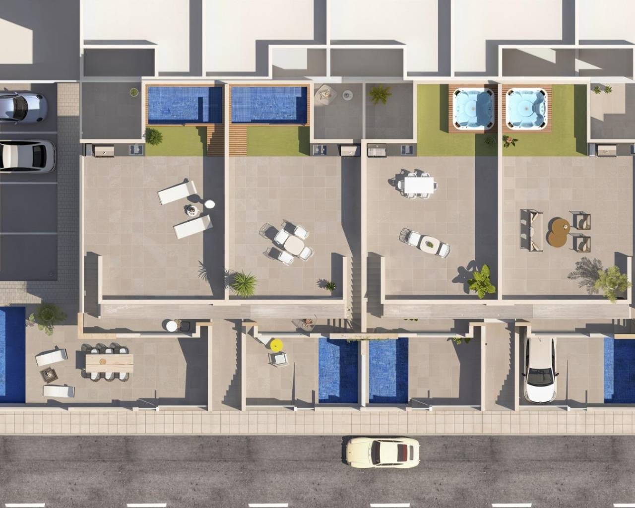 New Build - Rekkehus / Bungalow - San Pedro del Pinatar - Las Esperanzas