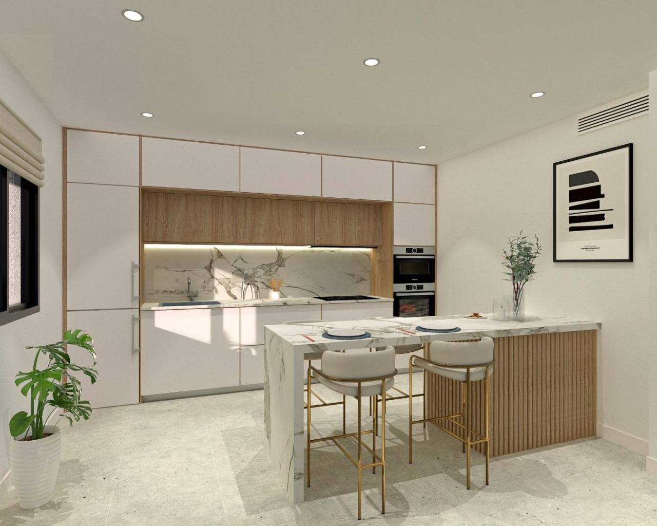 New Build - Rekkehus / Bungalow - San Pedro del Pinatar - Las Esperanzas