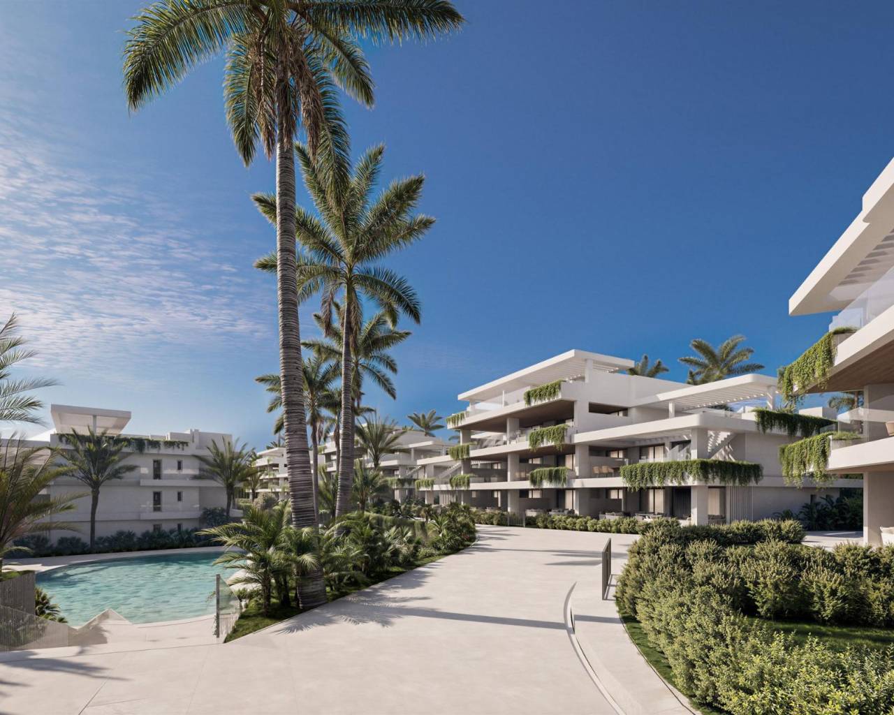 Nueva construcción  - Apartamentos - Estepona - Playa del Padrón