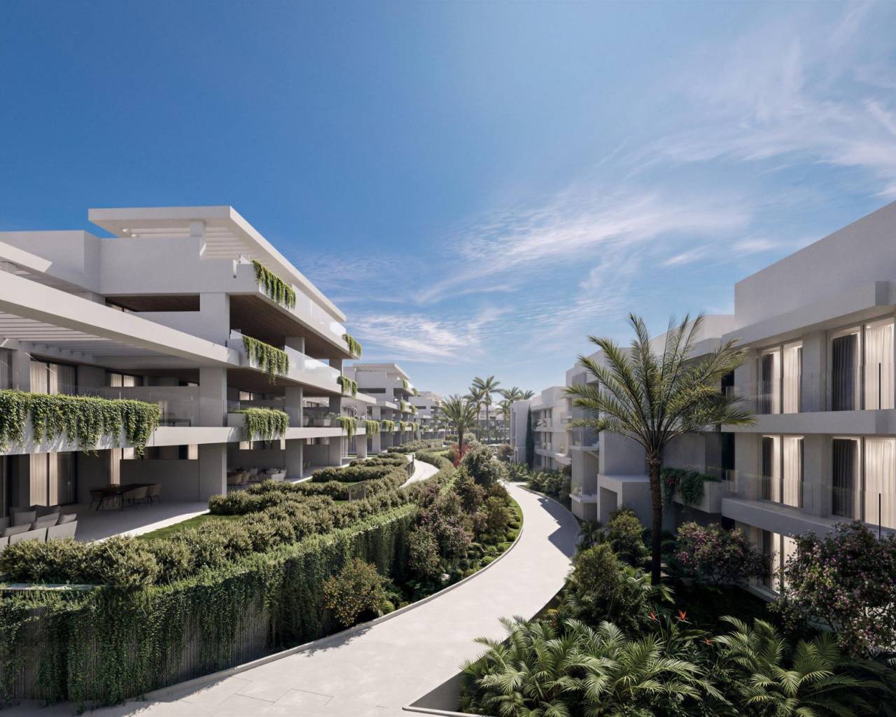 Nueva construcción  - Apartamentos - Estepona - Playa del Padrón
