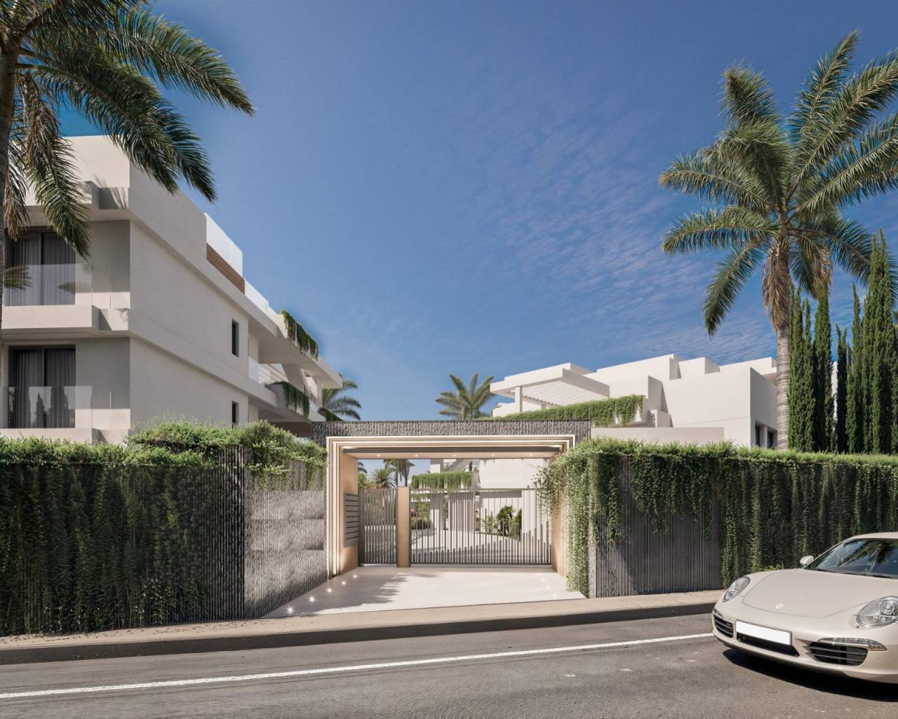 Nueva construcción  - Apartamentos - Estepona - Playa del Padrón