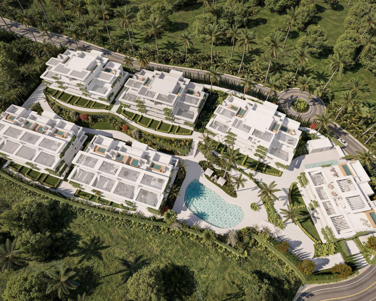 Nueva construcción  - Apartamentos - Estepona - Playa del Padrón