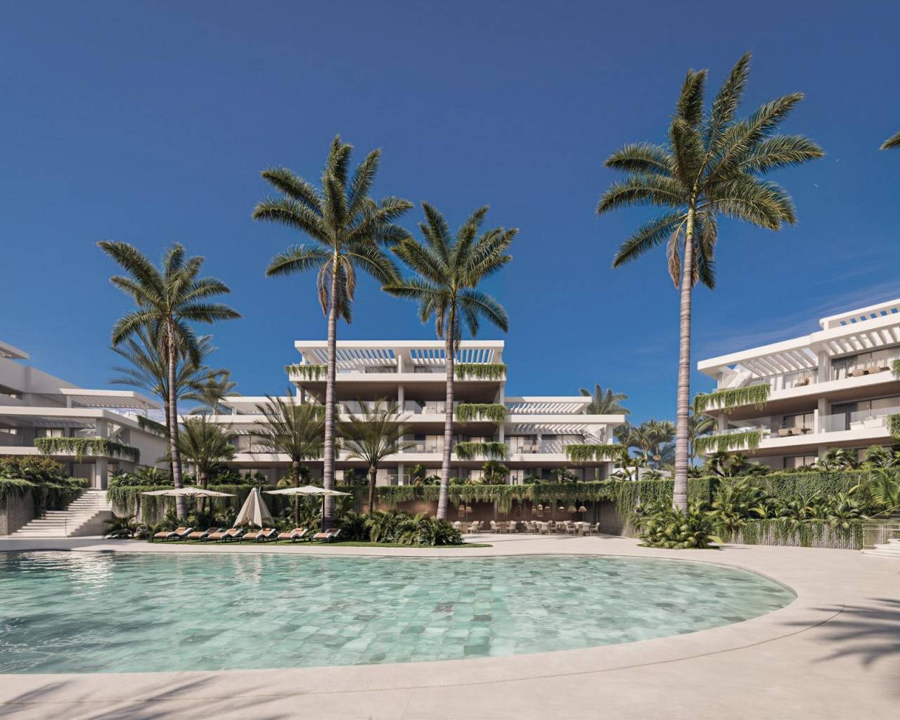 Nueva construcción  - Apartamentos - Estepona - Playa del Padrón