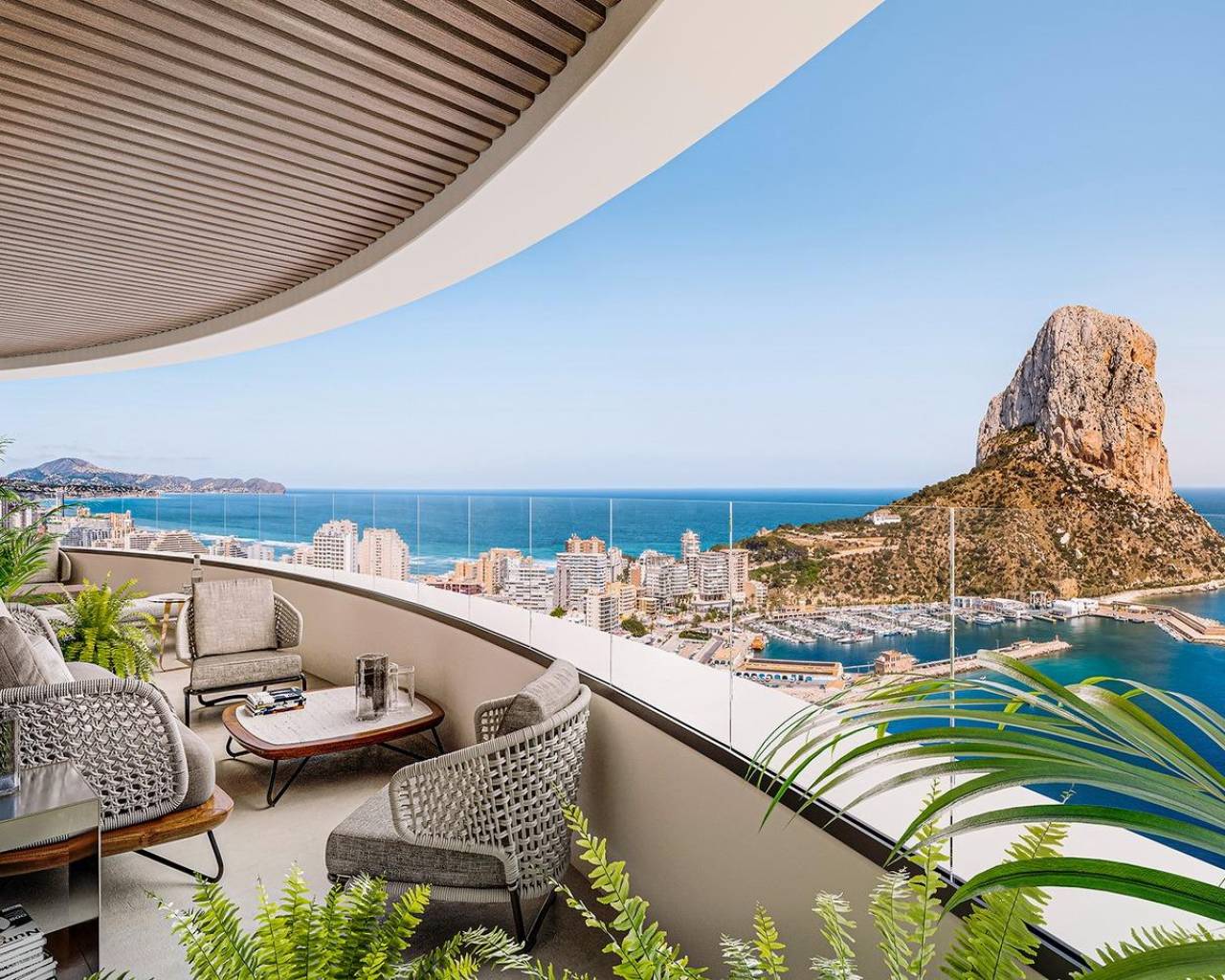 Nueva construcción  - Apartamentos - Calpe - Playa Cantal Roig