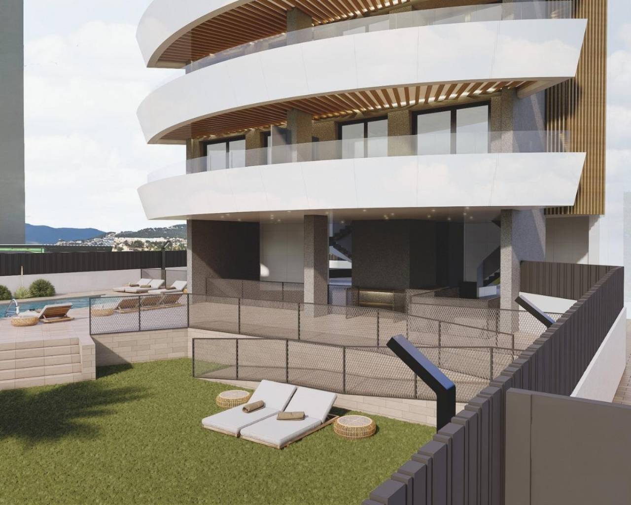 Nueva construcción  - Apartamentos - Calpe - Playa Cantal Roig