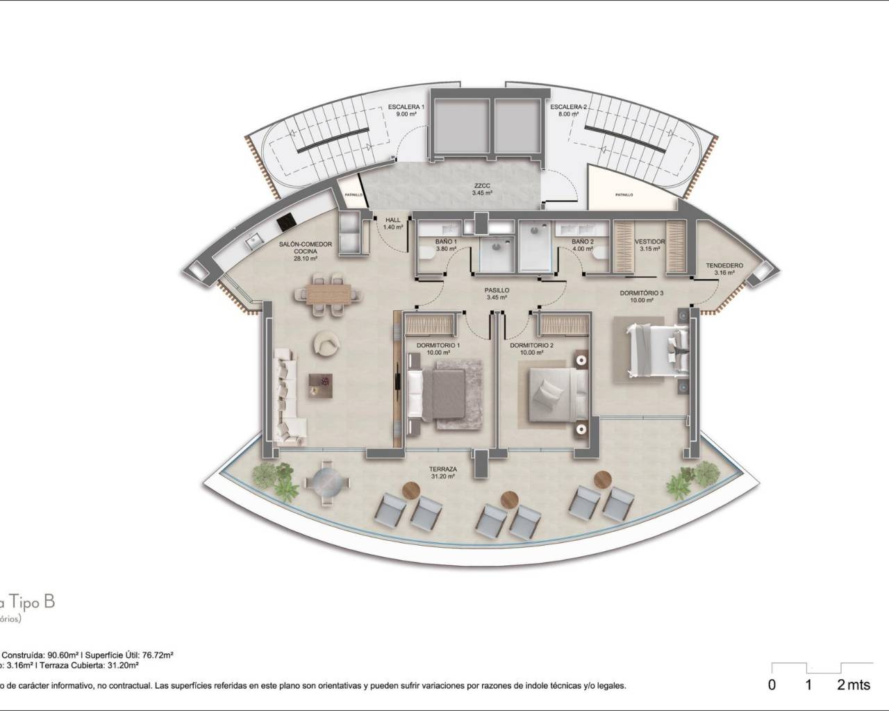 Nueva construcción  - Apartamentos - Calpe - Playa Cantal Roig