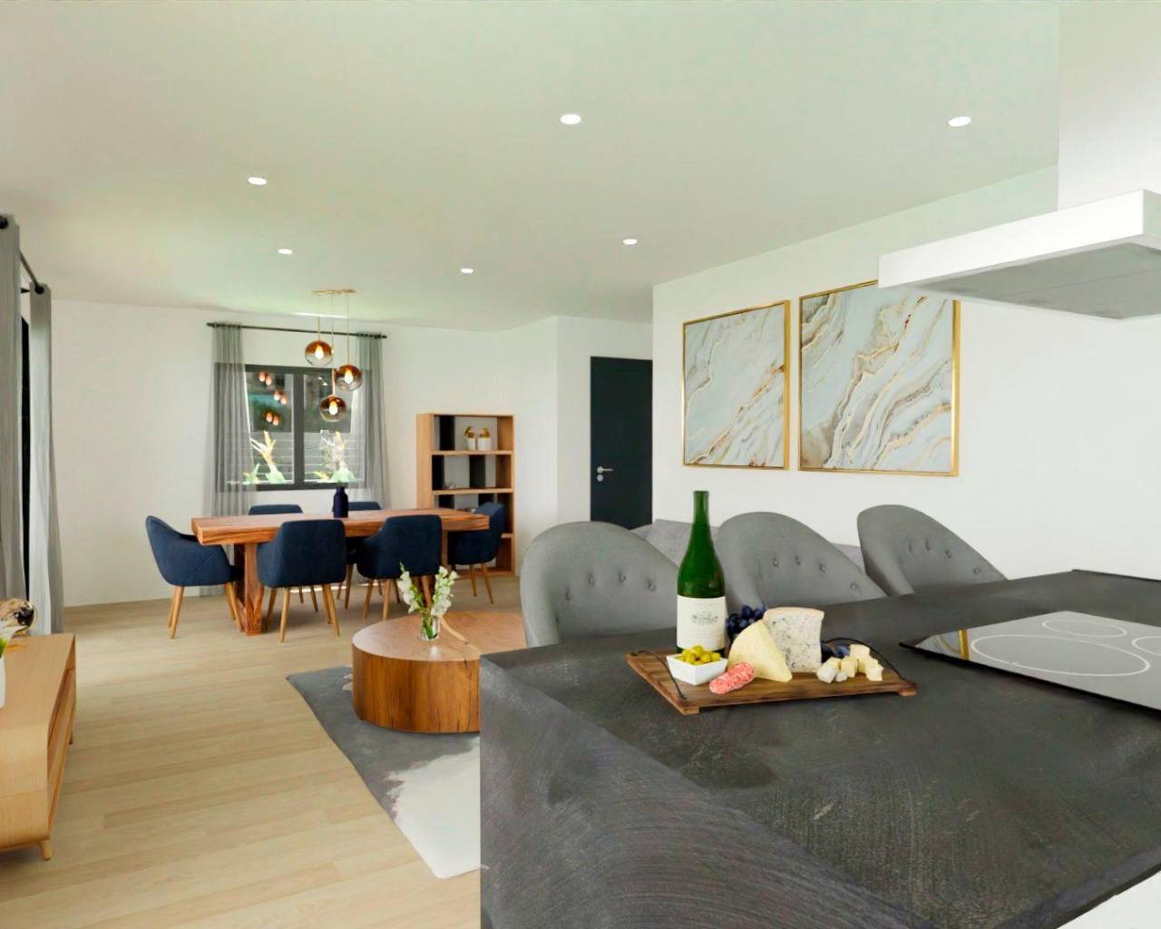 Nueva construcción  - Villas - Hondón de las Nieves - Urbaniz La Montañosa