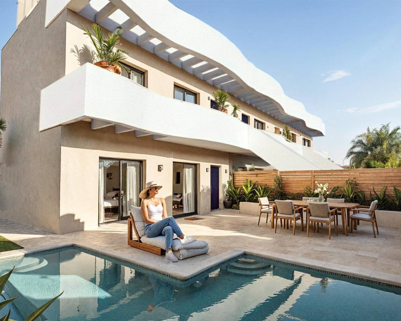 Nueva construcción  - Adosado / Bungalow - Pilar de La Horadada - parques de Andromeda