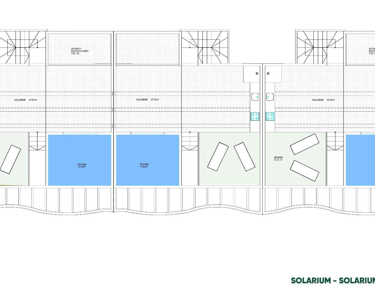 Nueva construcción  - Adosado / Bungalow - Pilar de La Horadada - parques de Andromeda