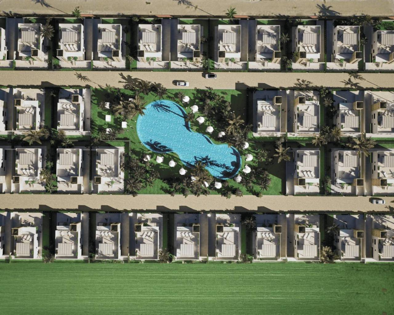 Nueva construcción  - Villas - Mazarron - Camposol Golf