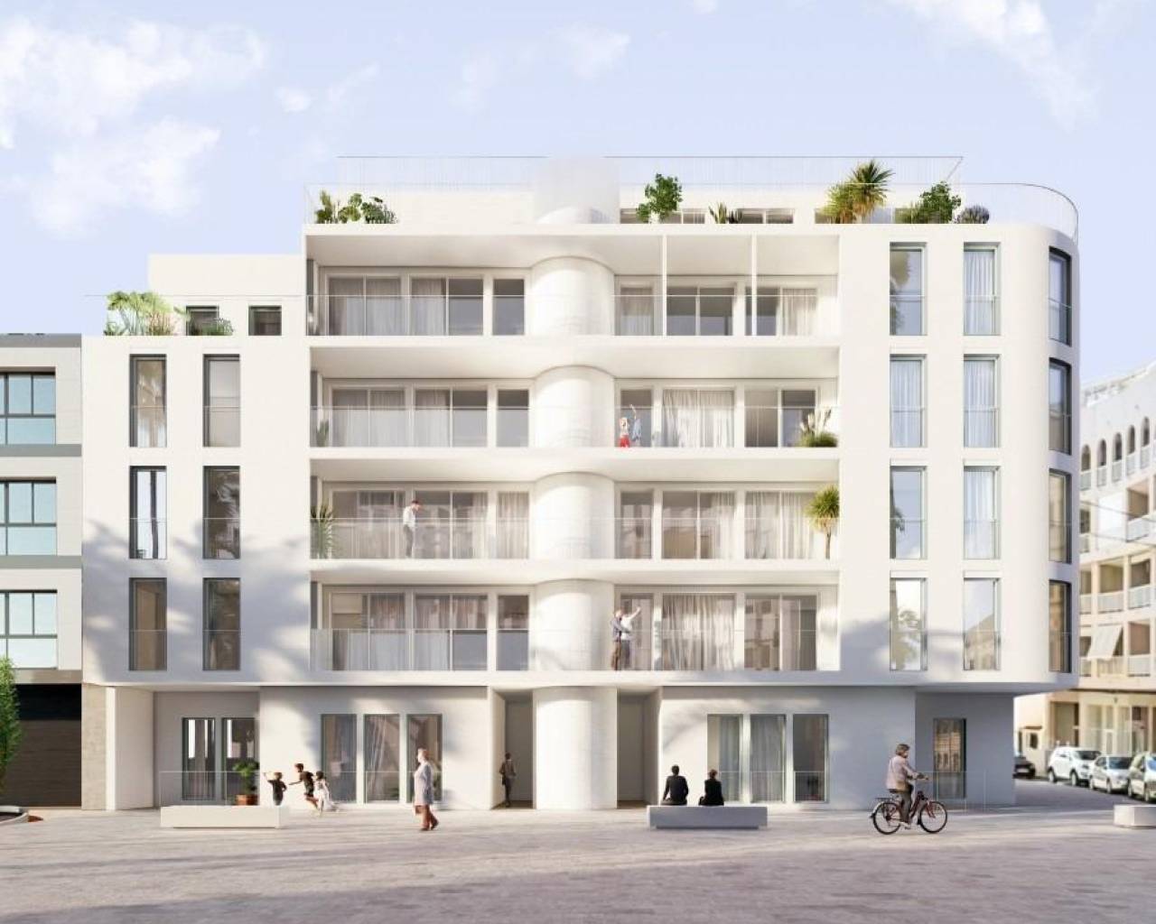 Nueva construcción  - Apartamentos - Torrevieja - Playa De Los Locos