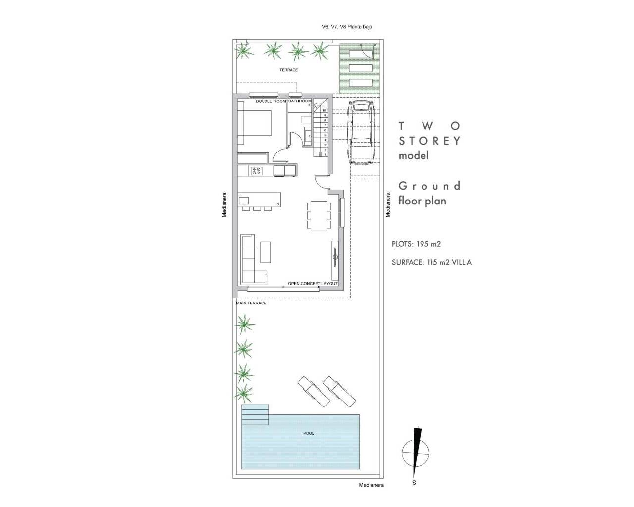 Nueva construcción  - Villas - Los Alcazares - Serena Golf
