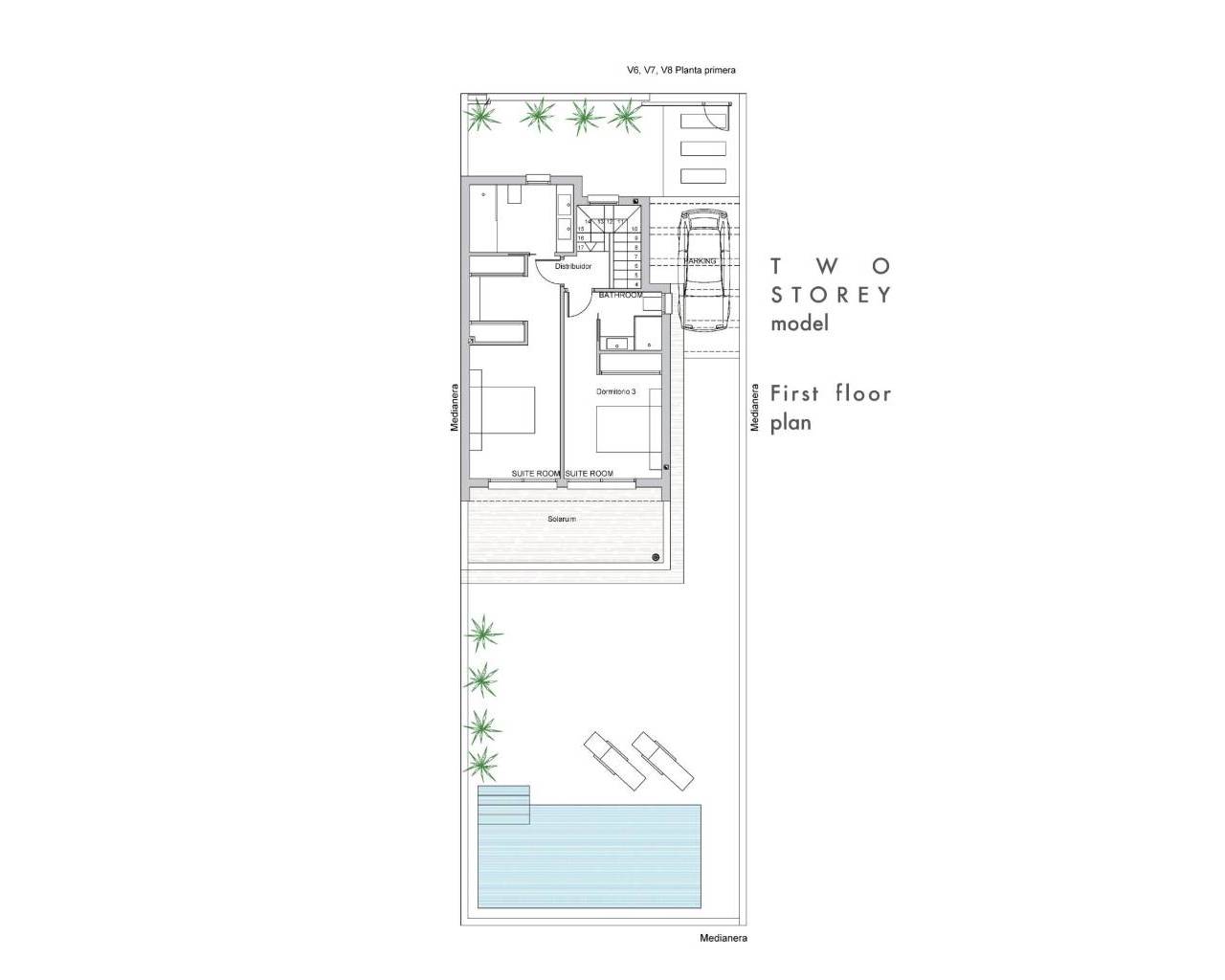Nueva construcción  - Villas - Los Alcazares - Serena Golf