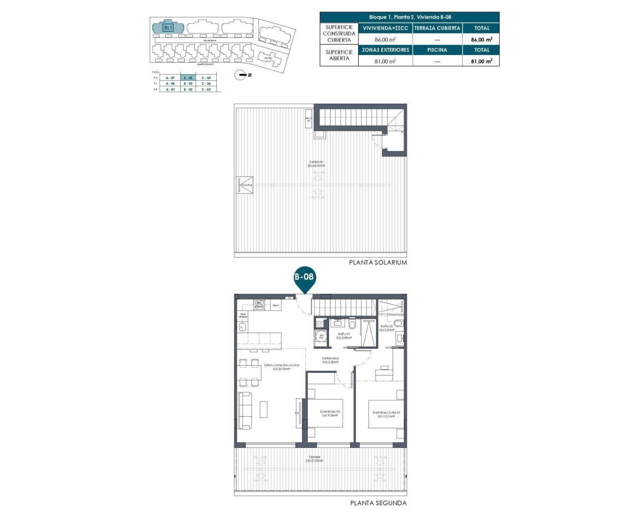 Nueva construcción  - Apartamentos - Los Alcazares - Serena Golf